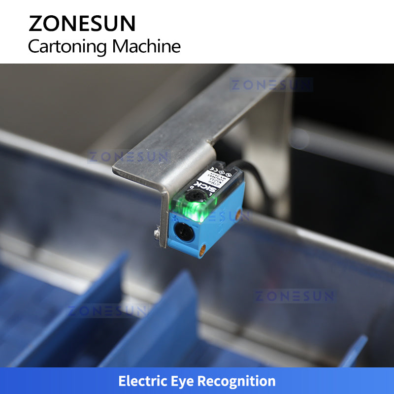 ZONESUN ZS-ZH190 Automatic Perfume Cosmetic Box Cartoning Machine