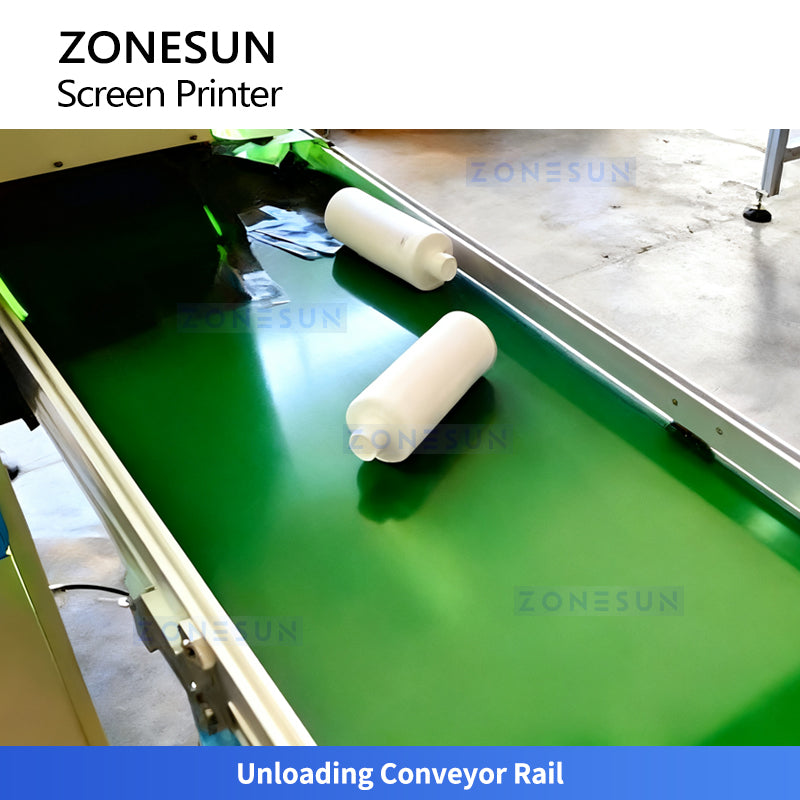 ZONESUN Automatic Bottle Single Color Screen Printer