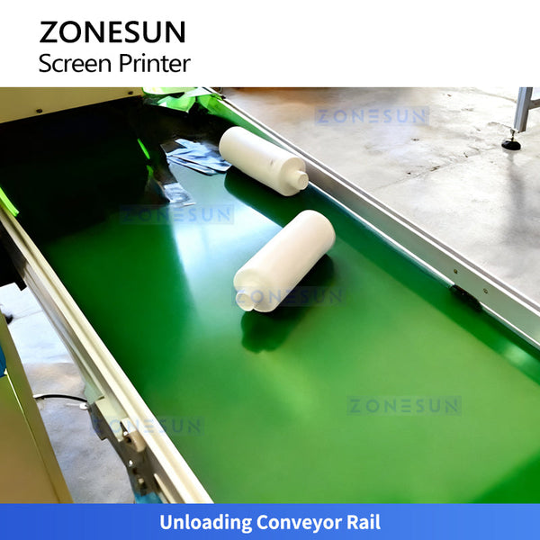 ZONESUN Automatic Bottle Single Color Screen Printer