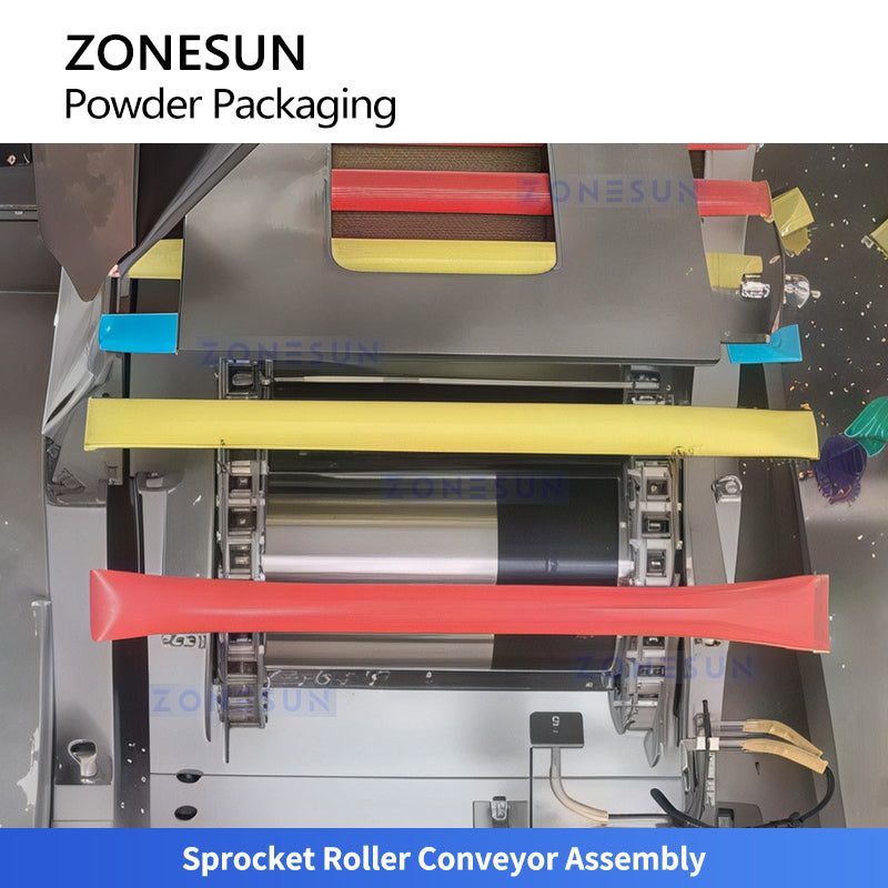 ZONESUN Straw Powder Filling & Sealing Machine