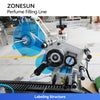 ZONESUN ZS-FALU7 Automatic 3 Heads Peristaltic Pump Essential Oils Collagen Youth Drink Production Line