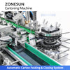 ZONESUN ZS-MSZH30L Automatic Top Load Cartoning Machine for Bottles and Food Granules