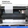 ZONESUN ZS-LT50 Semi-Auto Round Bottle Labeling Machine ±0.5mm Accuracy