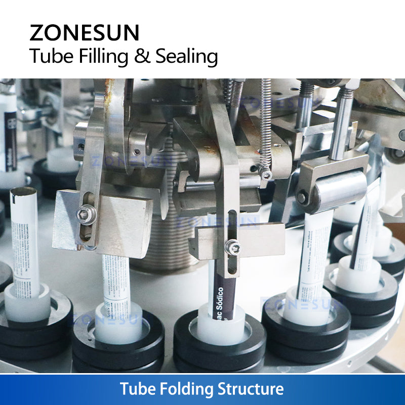 ZONESUN ZS-FS009A Full Automatic Liquid Paste Aluminum Tube Filling Sealing Machine