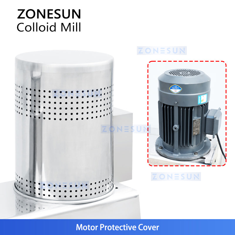 ZONESUN ZS-YM70 Industrial Peanut Butter Colloid Mill