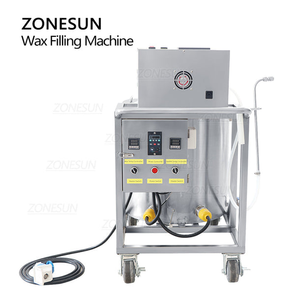 ZONESUN ZS-GTCD Wax Melting & Mixing Machine with Gear Pump Filling