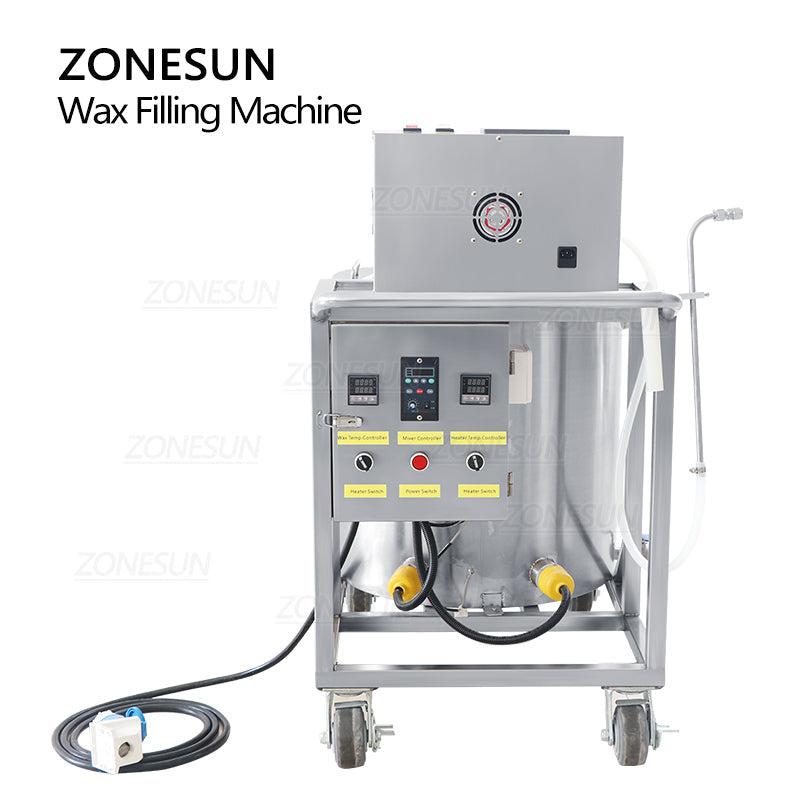ZONESUN ZS-GTCD Wax Melting & Mixing Machine with Gear Pump Filling