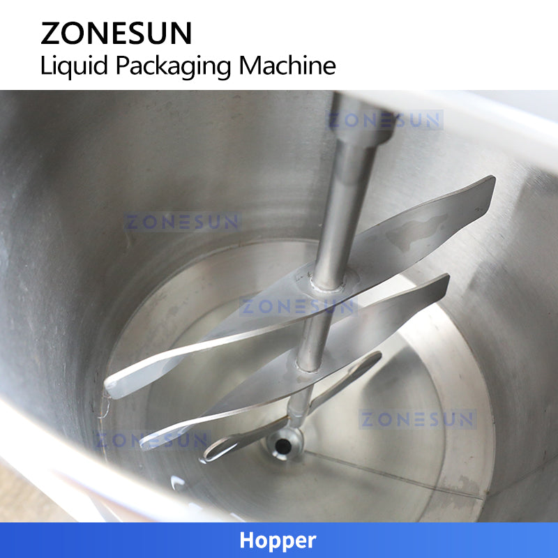 ZONESUN ZS-FS220UB Automatic Liquid Sachet Packaging Machine with Servo Gear Pump & Side Sealing for Shampoo, Sauce & Juice