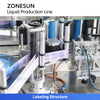 ZONESUN ZS-FAL180G11 Automatic Juice Water Beverage Tracking Filling Capping Labeling Production Line