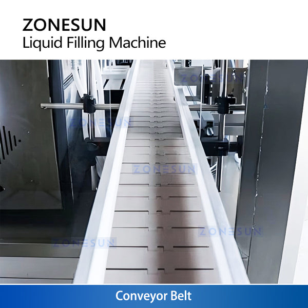 ZONESUN ZS-VTMP80D Magnetic Pump Liquid Filling Machine with Dust Cover