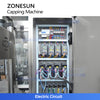 ZONESUN ZS-VTXG2 Continuous Motion Dual-Head Tracking Capping Machine