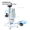 ZONESUN ZS-YG08B Pneumatic Vial Crimping Machine for Aluminum & Flip-Off Caps