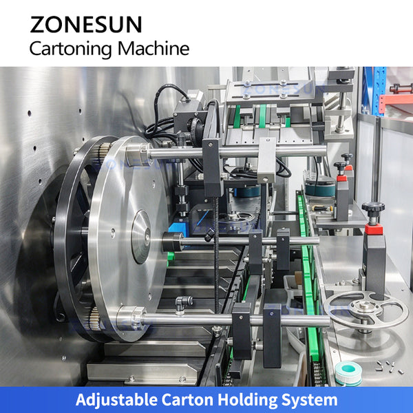ZONESUN ZS-MSZH70N automatic horizontal bottle cartoning machine, product image 6