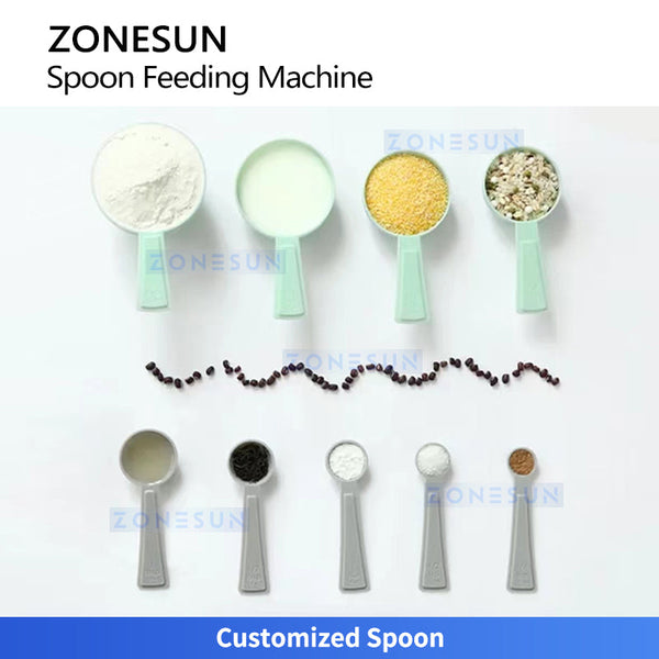ZONESUN ZS-SF01 Automatic Vibratory Bowl Spoon Sorting and Inserting Machine 30-60 Pieces/Min