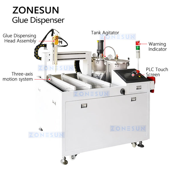 ZONESUN AB Glue Dispensing Machine