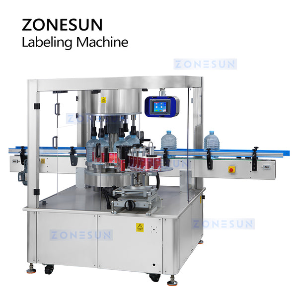 ZONESUN ZS-CYGDP6 Automatic Round Bottle Label Applicator