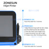 ZONESUN ZS-DC1S Portable Inkjet Printer for Batch Coding & Barcode Labeling