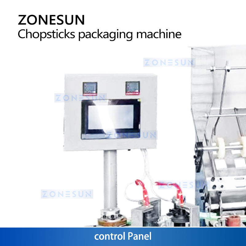 ZONESUN ZS-KZ35 High-Speed Chopstick Packaging Machine for Takeout & Restaurant Supply