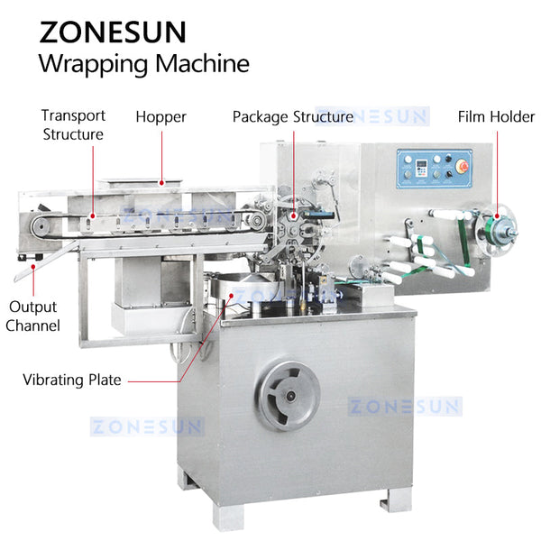 High-Speed Chocolate Ball Wrapping Machine