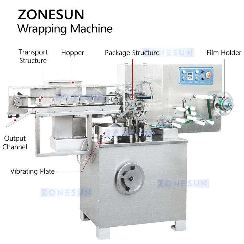 High-Speed Chocolate Ball Wrapping Machine