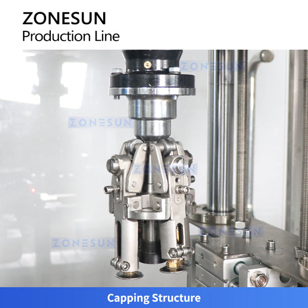ZONESUN ZS-FAL180G2 Automatic Production Line structure Capping structure