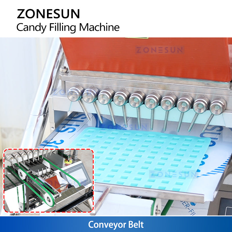 ZONESUN ZS-CTF50 Commercial Gummy Candy Depositing Machine