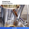 ZONESUN ZS-ZY20A Industrial Hydraulic Olive Oil Pressing Machine