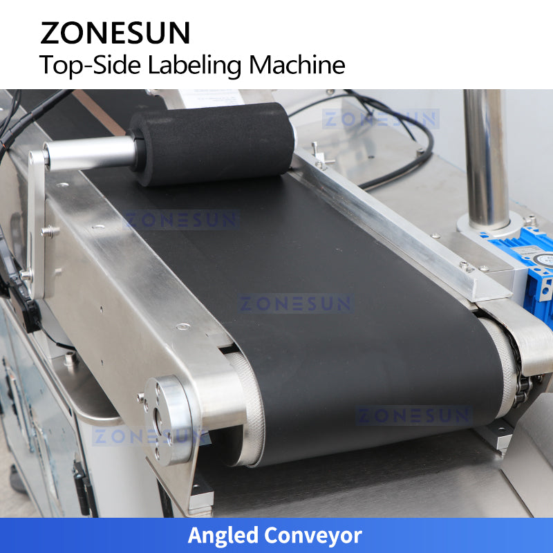 ZONESUN ZS-TB163PO Top Labeling Machine Thermal Transfer Flat Labeling Machinery