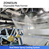 Fully automatic thermoforming packaging line