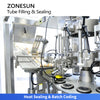 NESUN ZS-FS80P High-Speed Automatic Plastic & Laminated Tube Filling and Heat Sealing Machine