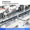 ZONESUN ZS-XG440P Automatic Double-Head Tracking Bottle Capping Machine
