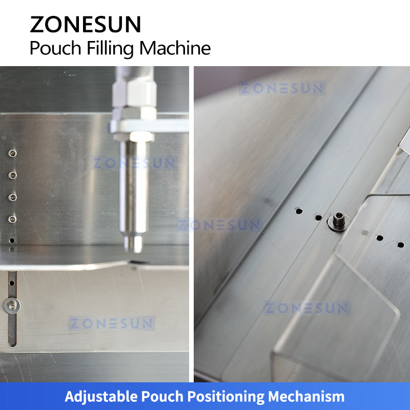 ZONESUN ZS-ASP6 Semi-Automatic Liquid Filling Machine For Jelly Juice  Pouches
