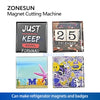 ZONESUN ZS-PCM2 Customizable Badge Handmade Equipment and Card Cutting Machines