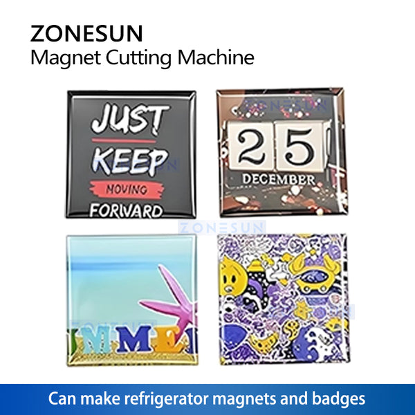 ZONESUN ZS-PCM2 Customizable Badge Handmade Equipment and Card Cutting Machines