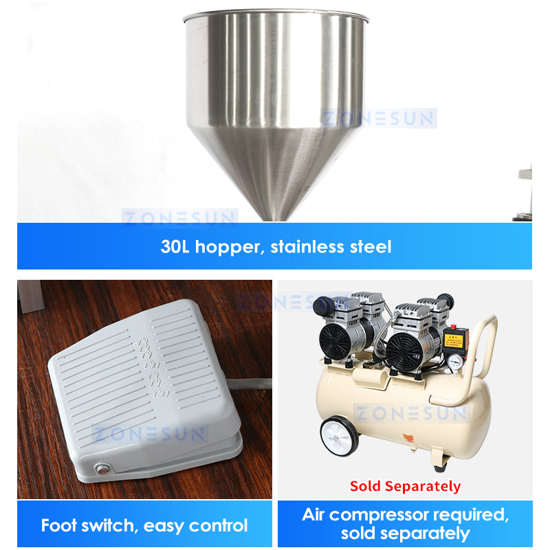 ZONESUN ZS-GTSP2 Dual-Head Spout Pouch Filling & Capping Machine