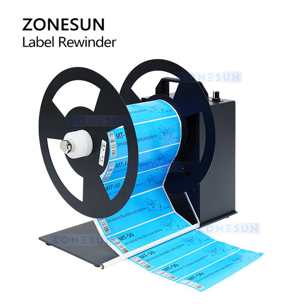 ZONESUN ZS-LRA8 Automatic Label Rewinder with Speed Control
