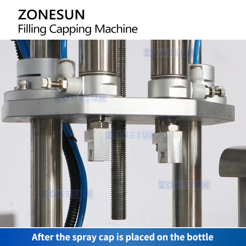 ZONESUN ZS-AFC6P Pocket Perfume Peristaltic Pump Filling Capping Machine
