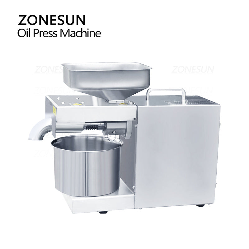 ZONESUN ZS-ZY22A Compact Peanut Oil Press for Nuts, Seeds & Grains