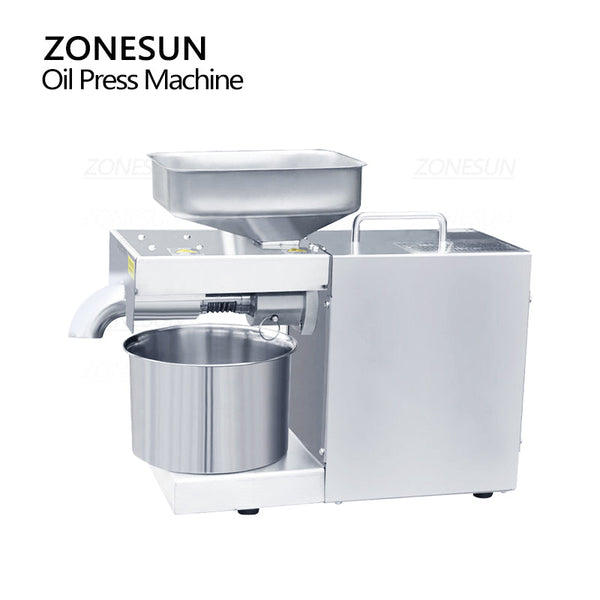 ZONESUN ZS-ZY22A Compact Peanut Oil Press for Nuts, Seeds & Grains