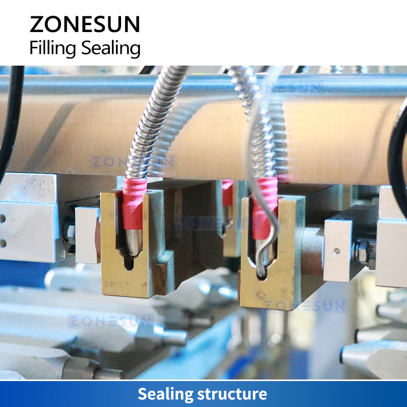ZONESUN ZS-AFS03L Liquid Pouch Filler & Sealer for Milk, Juice & Energy Drink Packaging