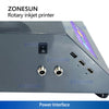 ZONESUN ZS-RIP1 Rotating Inkjet Printing Machine for Curved Surfaces Bottle Tube Vial Printer