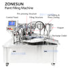 ZONESUN ZS-YL11 Automatic Rotary Paint Filling and Closing Machine
