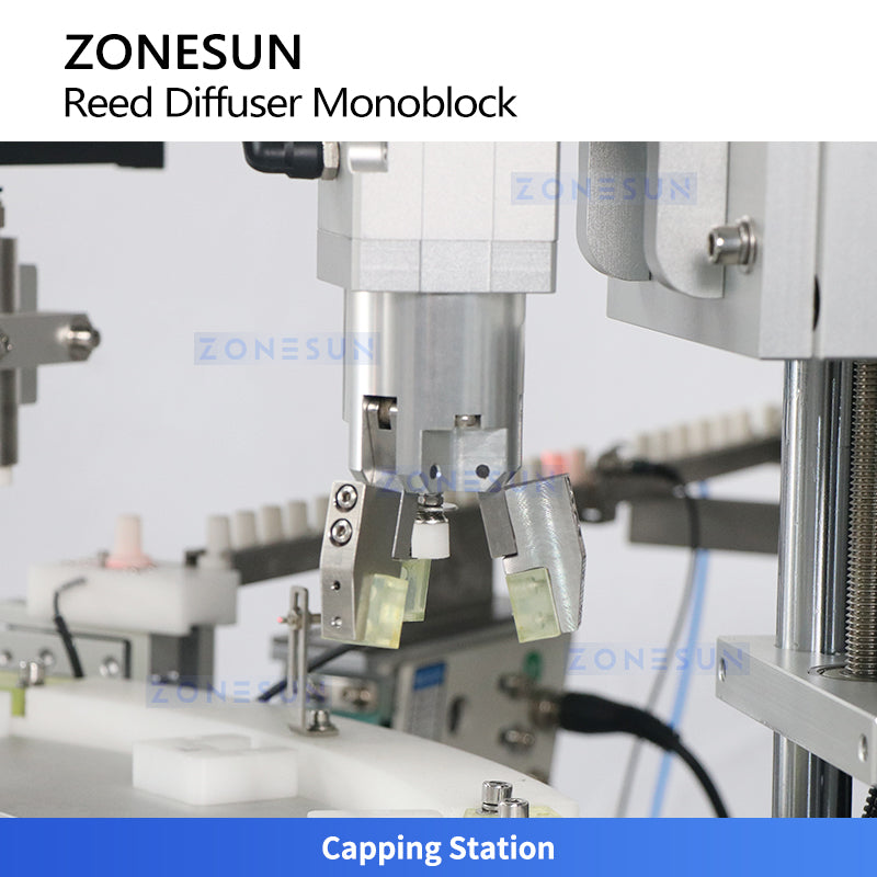 ZONESUN ZS-AFC33B4 Automatic Reed Liquid Diffuser Refill Filling Capping Machine