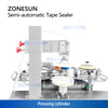ZONESUN ZS-FH020 Semi-automatic Tape Sealer for Boxes and Cases