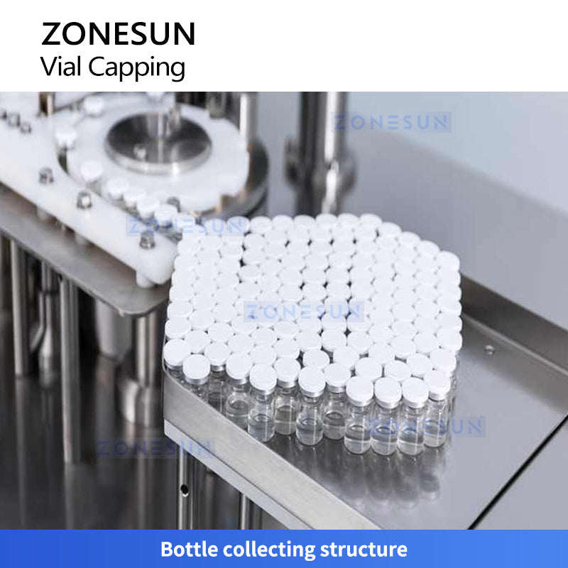ZONESUN ZS-YG300 Automatic Vial Capping Machine Glass Vial Crimping Equipment