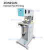 ZONESUN ZS-VTQYY2 Semi Automatic Helmet Pad Printing Machine