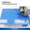ZONESUN ZS-8025 Automatic Digital Hot Foil Stamping Machine for Crafts