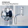 ZONESUN ZS-VTGP8D 8-Head Servo Paste Filler for Sauce, Cream & Chemical Packaging