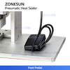 ZONESUN ZS-FK360 Semi-Automatic Heat Sealing Machine for Cups Trays Tubes and Containers