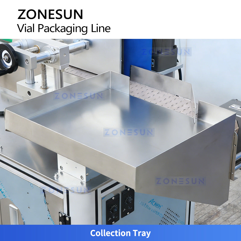 ZONESUN ZS-AFCL9 Automatic Vial Filling Capping Labeling Machine Vial Packaging Line